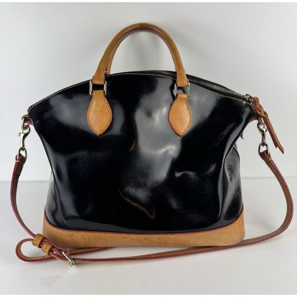 Dooney & Bourke Black and Tan Women's Bag Set - Picture 2 of 16